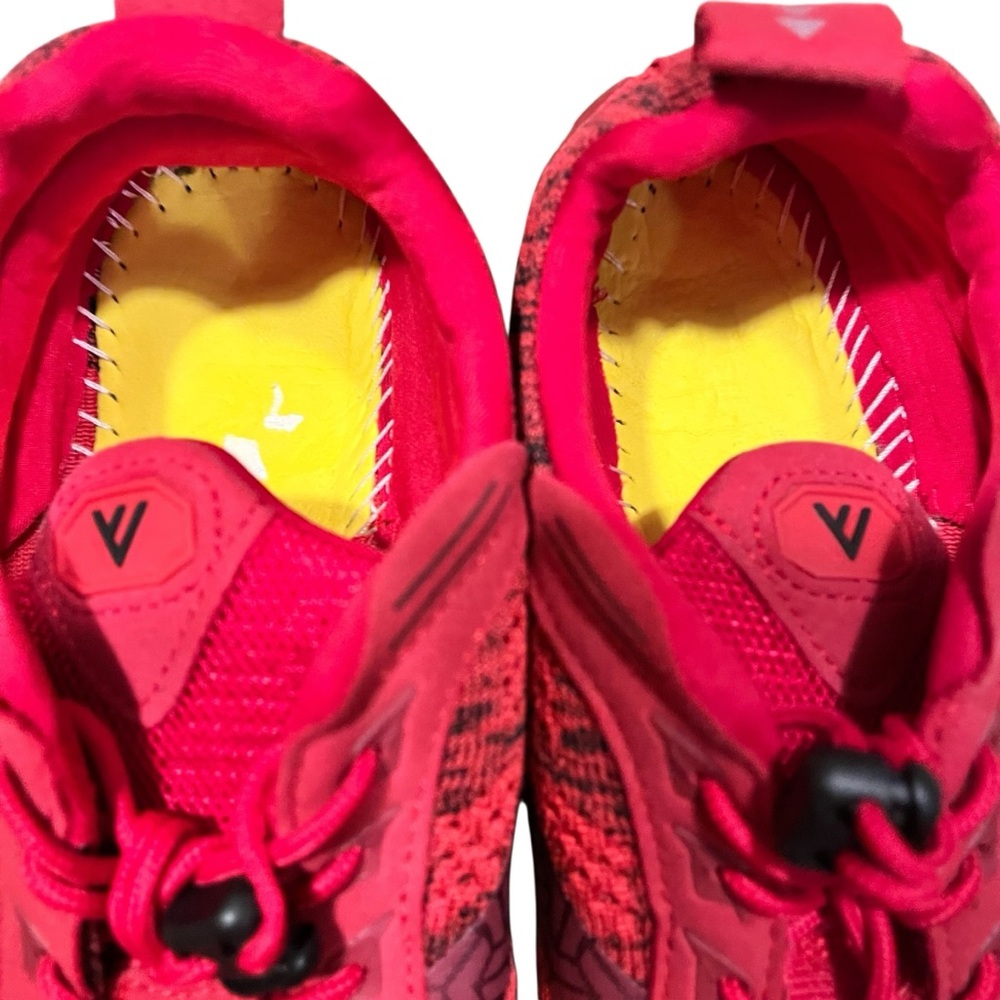 Vibram Women’s Red Black Trail Running Minimal Shoes Size US 6.5  37 - Picture 8 of 9